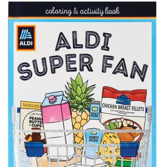Aldi Toys Aldi Super Fan Supermarket Grocery Store Coloring